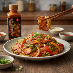 秘制炒肉片